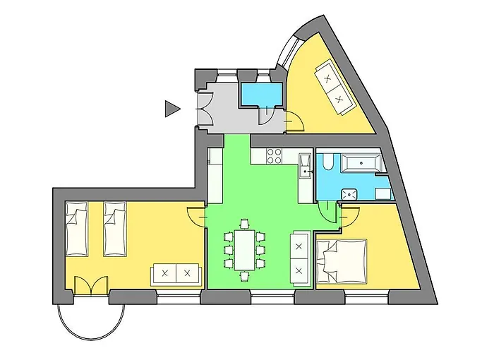 Apartment 3d Royal Castle *